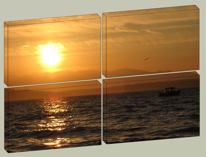 Four Panel Canvas Print