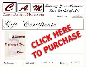 Gift Certificate